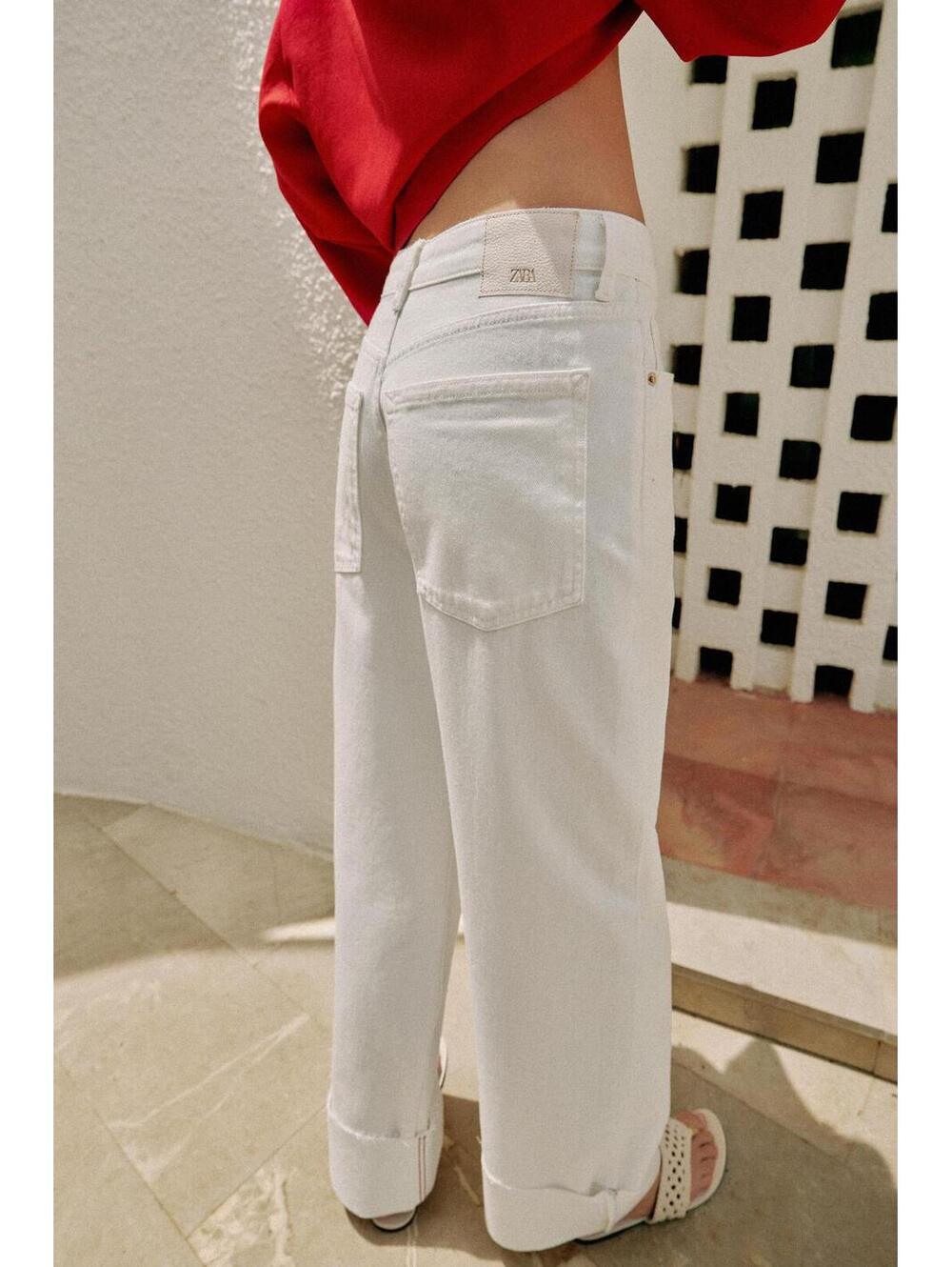 Zara Asymmetrical Jeans